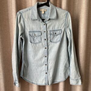 Banana Republic Denim Button Down Shirt